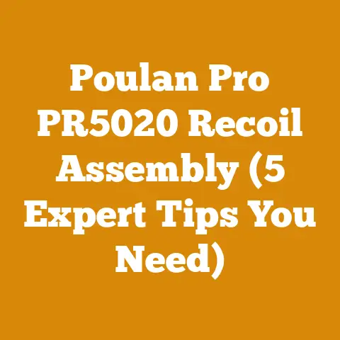 Poulan Pro PR5020 Recoil Assembly (5 Expert Tips You Need)