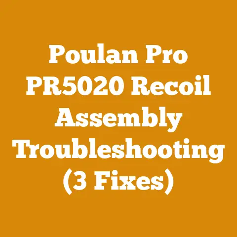 Poulan Pro PR5020 Recoil Assembly Troubleshooting (3 Fixes)