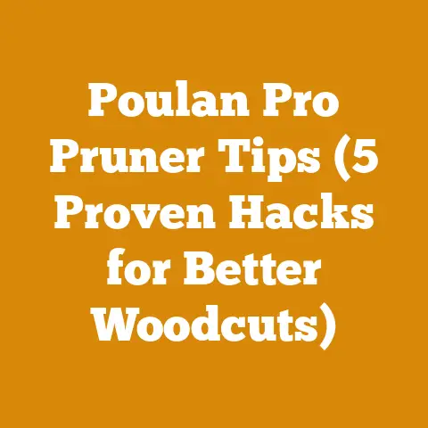 Poulan Pro Pruner Tips (5 Proven Hacks for Better Woodcuts)