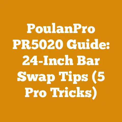 PoulanPro PR5020 Guide: 24-Inch Bar Swap Tips (5 Pro Tricks)