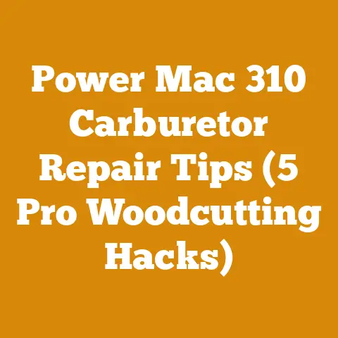 Power Mac 310 Carburetor Repair Tips (5 Pro Woodcutting Hacks)