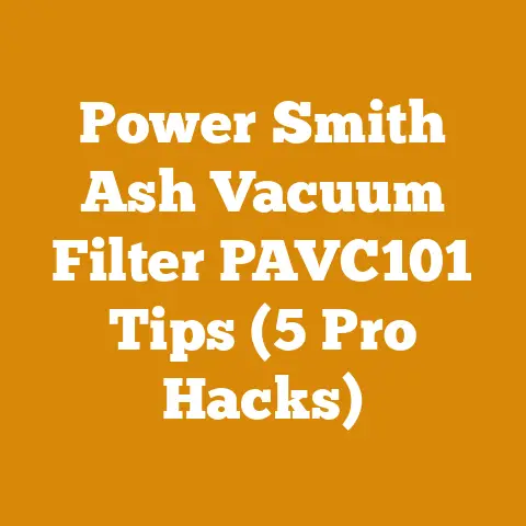 Power Smith Ash Vacuum Filter PAVC101 Tips (5 Pro Hacks)