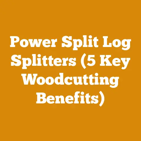 Power Split Log Splitters (5 Key Woodcutting Benefits)