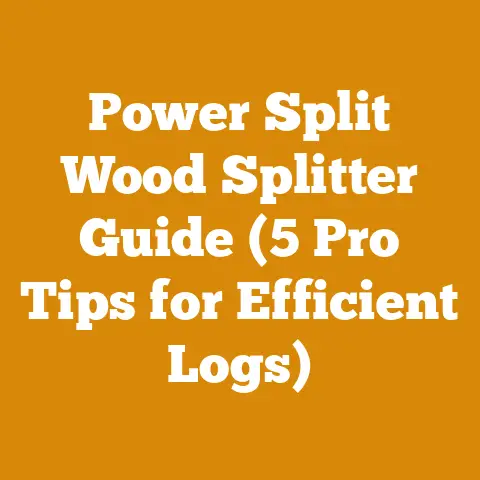 Power Split Wood Splitter Guide (5 Pro Tips for Efficient Logs)