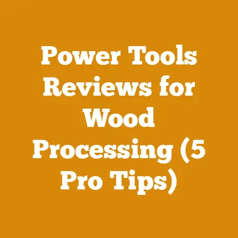 Power Tools Reviews for Wood Processing (5 Pro Tips)