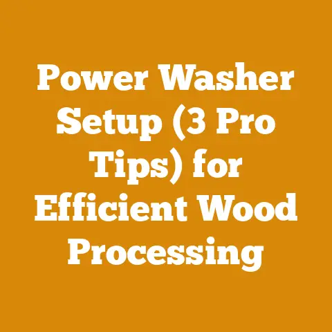 Power Washer Setup (3 Pro Tips) for Efficient Wood Processing