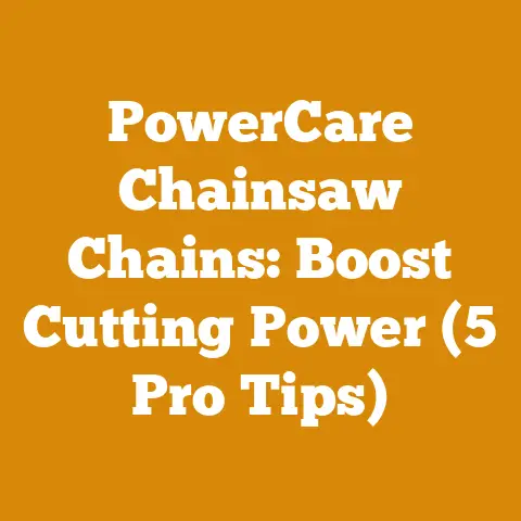 PowerCare Chainsaw Chains: Boost Cutting Power (5 Pro Tips)