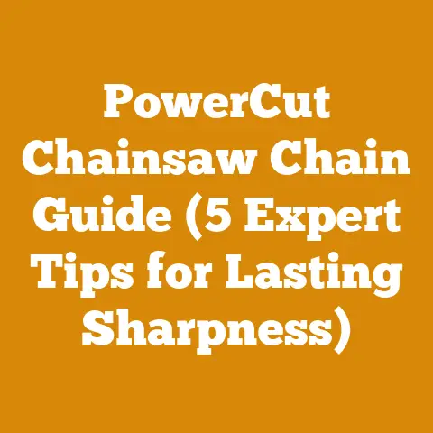 PowerCut Chainsaw Chain Guide (5 Expert Tips for Lasting Sharpness)
