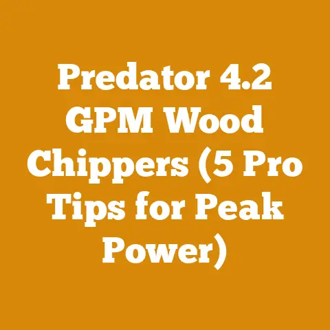 Predator 4.2 GPM Wood Chippers (5 Pro Tips for Peak Power)