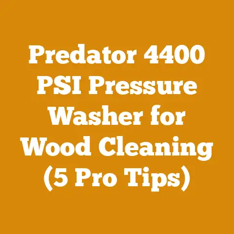 Predator 4400 PSI Pressure Washer for Wood Cleaning (5 Pro Tips)