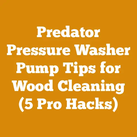Predator Pressure Washer Pump Tips for Wood Cleaning (5 Pro Hacks)