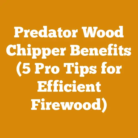 Predator Wood Chipper Benefits (5 Pro Tips for Efficient Firewood)