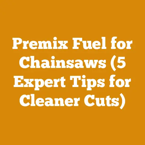 Premix Fuel for Chainsaws (5 Expert Tips for Cleaner Cuts)