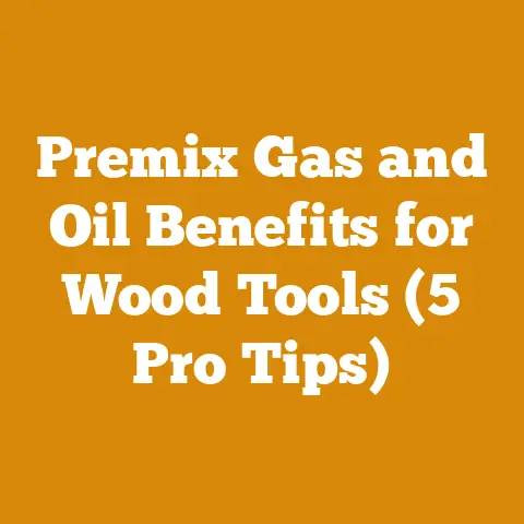 Premix Gas and Oil Benefits for Wood Tools (5 Pro Tips)