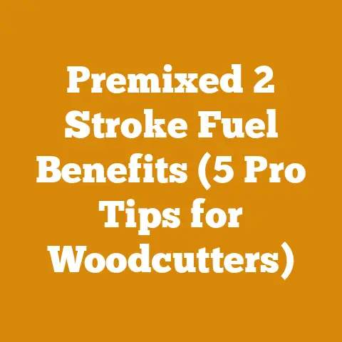 Premixed 2 Stroke Fuel Benefits (5 Pro Tips for Woodcutters)