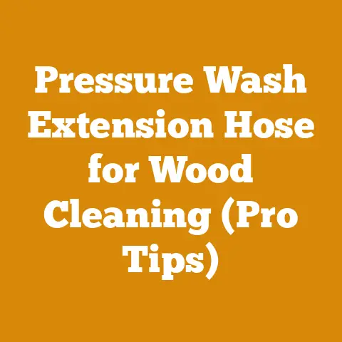 Pressure Wash Extension Hose for Wood Cleaning (Pro Tips)