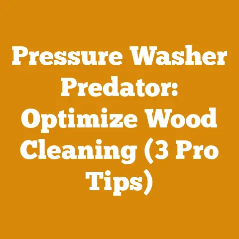 Pressure Washer Predator: Optimize Wood Cleaning (3 Pro Tips)