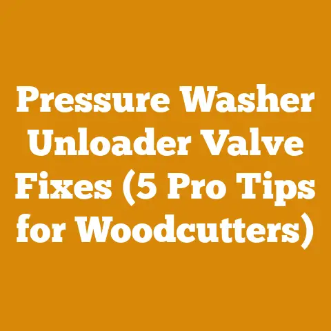 Pressure Washer Unloader Valve Fixes (5 Pro Tips for Woodcutters)