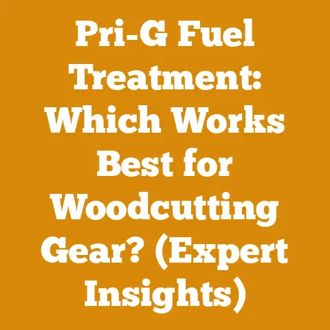 Pri-G Fuel Treatment: Which Works Best for Woodcutting Gear? (Expert Insights)