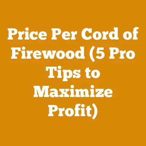 Price Per Cord of Firewood (5 Pro Tips to Maximize Profit)