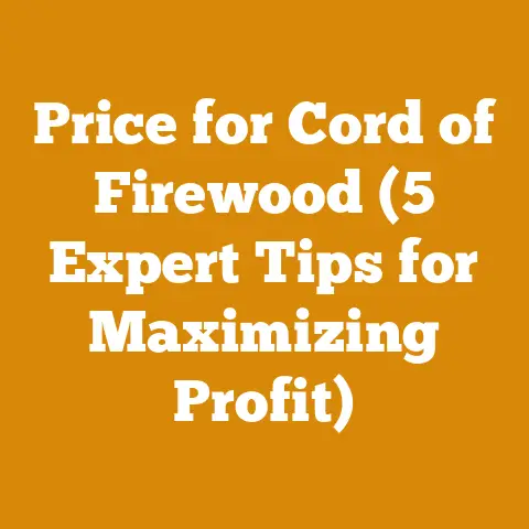 Price for Cord of Firewood (5 Expert Tips for Maximizing Profit)