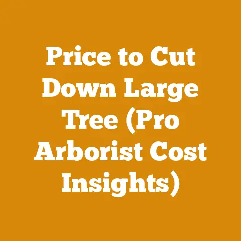 Price to Cut Down Large Tree (Pro Arborist Cost Insights)