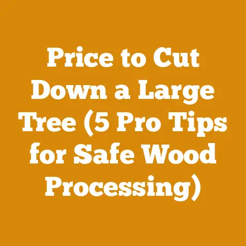Price to Cut Down a Large Tree (5 Pro Tips for Safe Wood Processing)