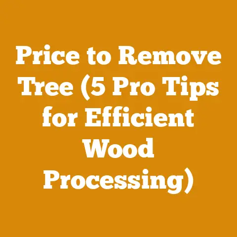 Price to Remove Tree (5 Pro Tips for Efficient Wood Processing)