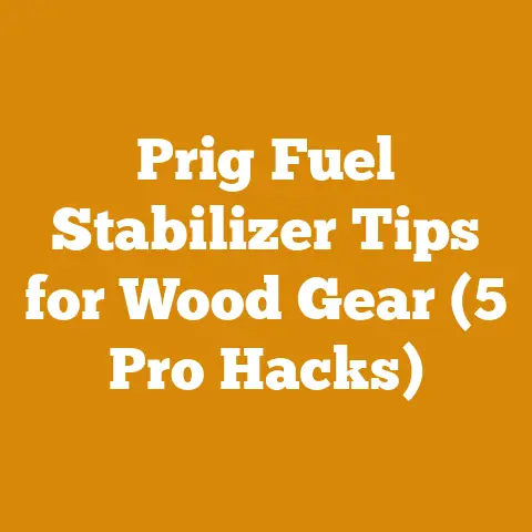 Prig Fuel Stabilizer Tips for Wood Gear (5 Pro Hacks)