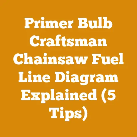 Primer Bulb Craftsman Chainsaw Fuel Line Diagram Explained (5 Tips)