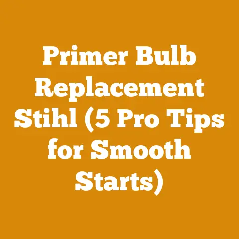 Primer Bulb Replacement Stihl (5 Pro Tips for Smooth Starts)