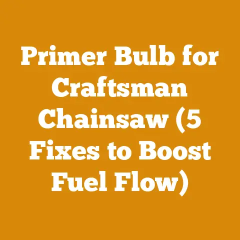 Primer Bulb for Craftsman Chainsaw (5 Fixes to Boost Fuel Flow)