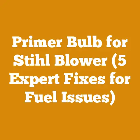Primer Bulb for Stihl Blower (5 Expert Fixes for Fuel Issues)