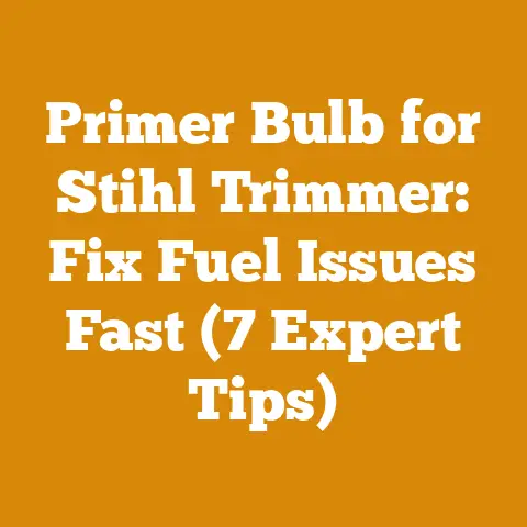 Primer Bulb for Stihl Trimmer: Fix Fuel Issues Fast (7 Expert Tips)
