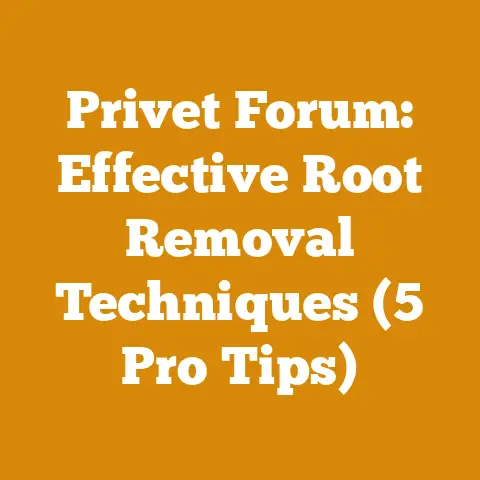 Privet Forum: Effective Root Removal Techniques (5 Pro Tips)