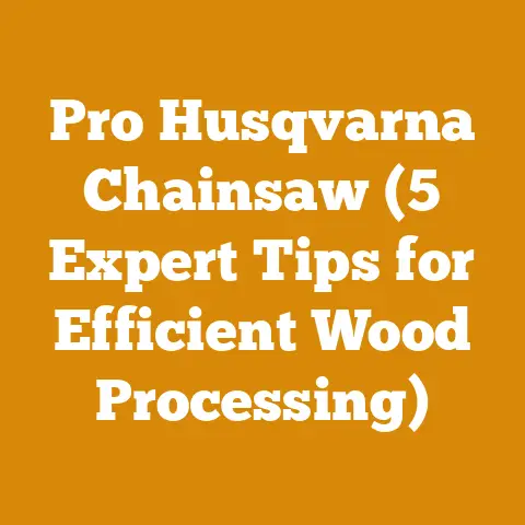 Pro Husqvarna Chainsaw (5 Expert Tips for Efficient Wood Processing)