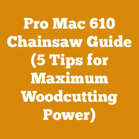Pro Mac 610 Chainsaw Guide (5 Tips for Maximum Woodcutting Power)