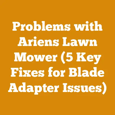 Problems with Ariens Lawn Mower (5 Key Fixes for Blade Adapter Issues)