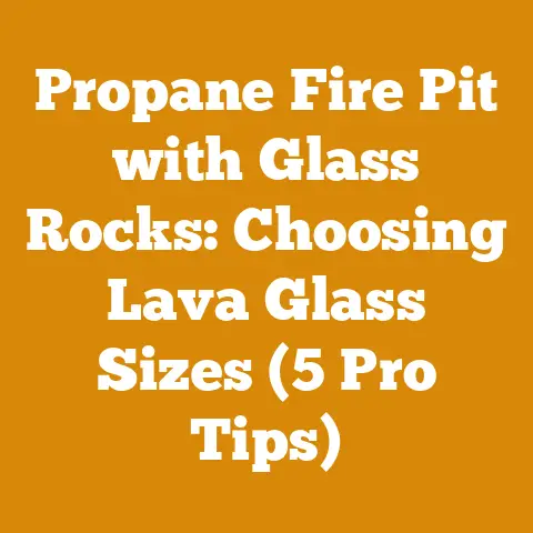 Propane Fire Pit with Glass Rocks: Choosing Lava Glass Sizes (5 Pro Tips)