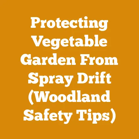 Protecting Vegetable Garden From Spray Drift (Woodland Safety Tips)