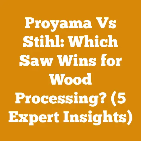 Proyama Vs Stihl: Which Saw Wins for Wood Processing? (5 Expert Insights)