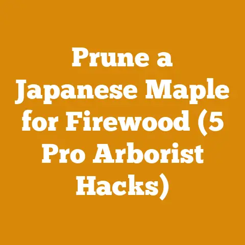 Prune a Japanese Maple for Firewood (5 Pro Arborist Hacks)
