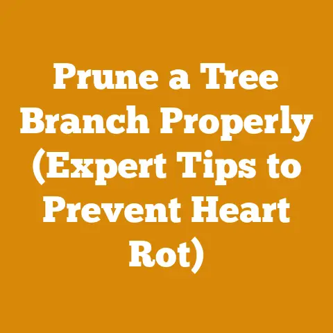 Prune a Tree Branch Properly (Expert Tips to Prevent Heart Rot)