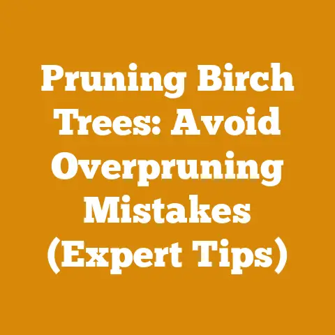 Pruning Birch Trees: Avoid Overpruning Mistakes (Expert Tips)