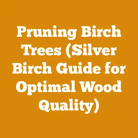 Pruning Birch Trees (Silver Birch Guide for Optimal Wood Quality)