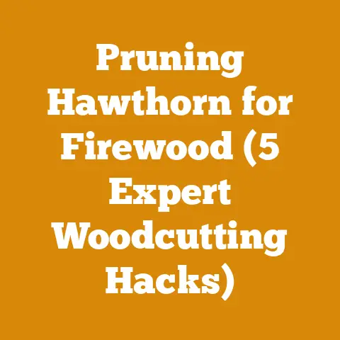 Pruning Hawthorn for Firewood (5 Expert Woodcutting Hacks)