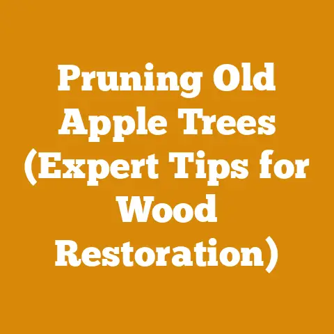 Pruning Old Apple Trees (Expert Tips for Wood Restoration)