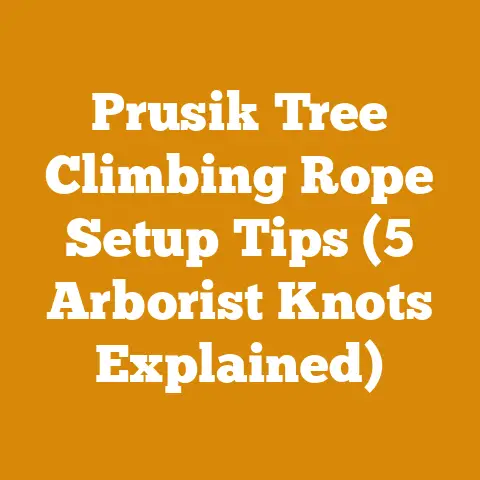 Prusik Tree Climbing Rope Setup Tips (5 Arborist Knots Explained)