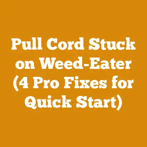 Pull Cord Stuck on Weed-Eater (4 Pro Fixes for Quick Start)