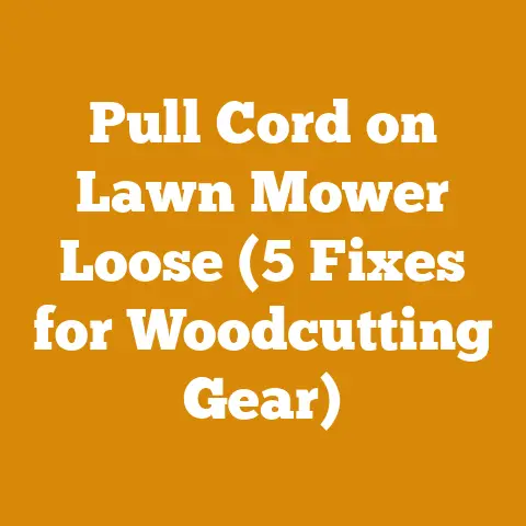 Pull Cord on Lawn Mower Loose (5 Fixes for Woodcutting Gear)